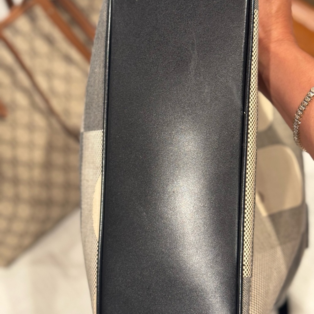 Bally Black Textured Handbag - Picture 7 of 8